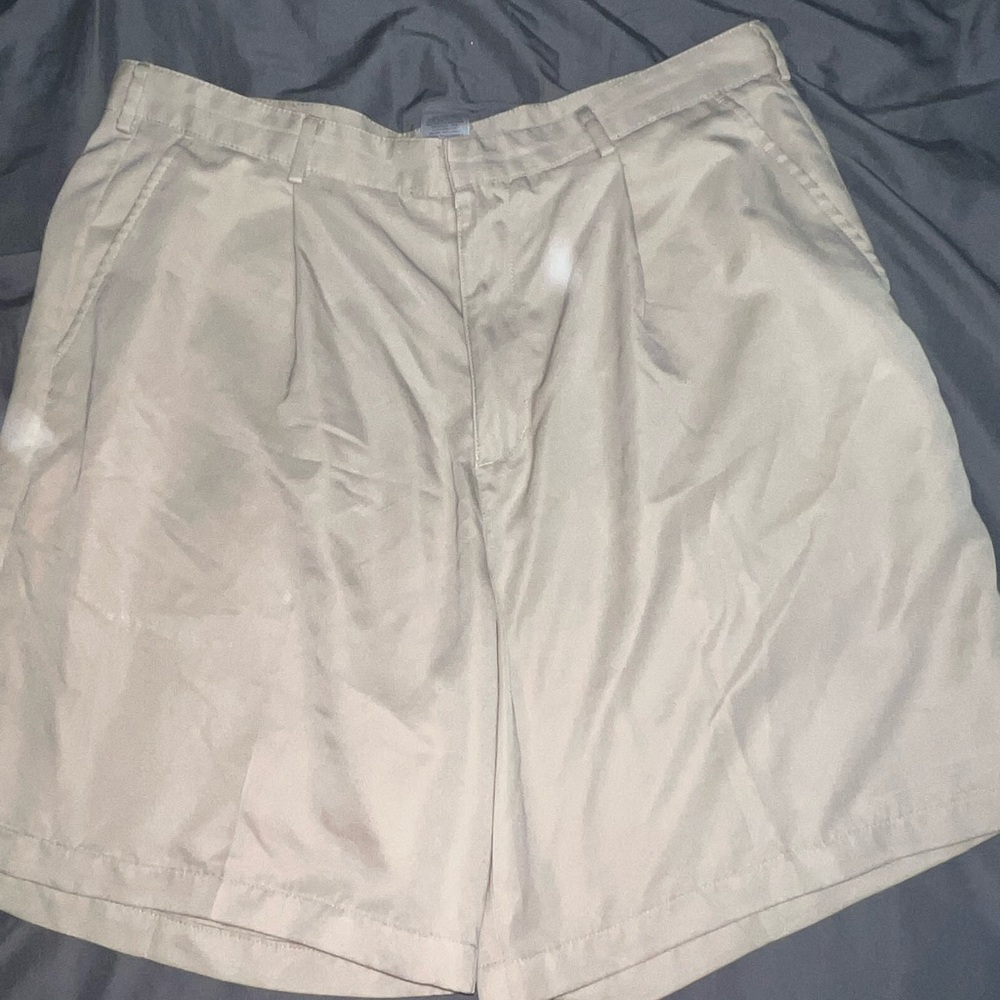Tan Golf Shorts